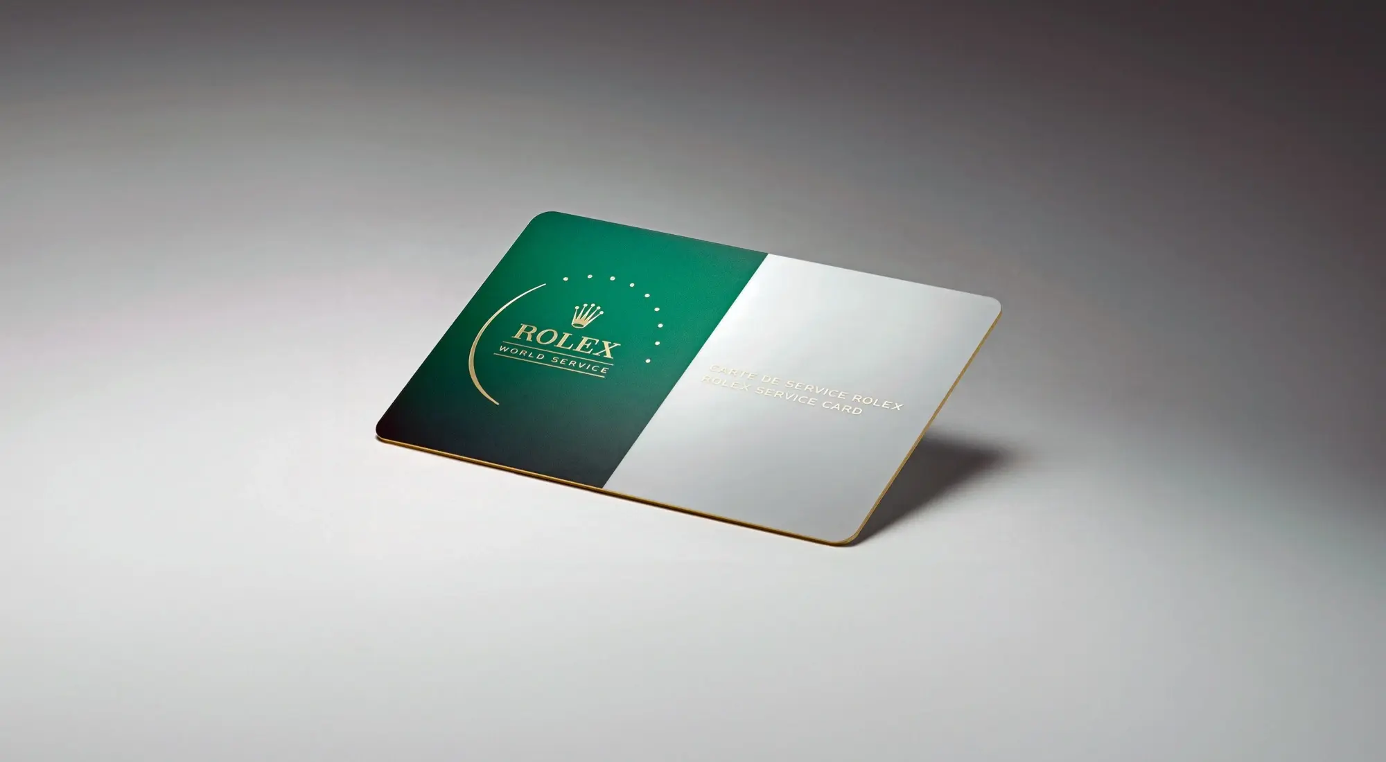 Rolex Service Card - Chung Fatt Kee