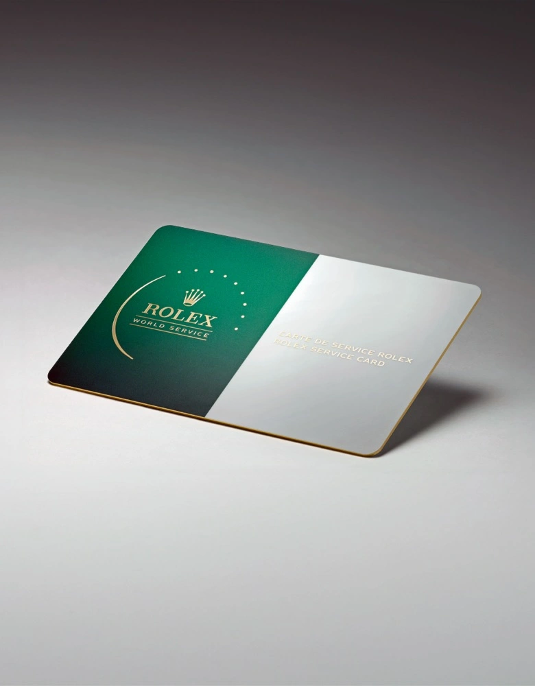 Rolex Service Card - Chung Fatt Kee