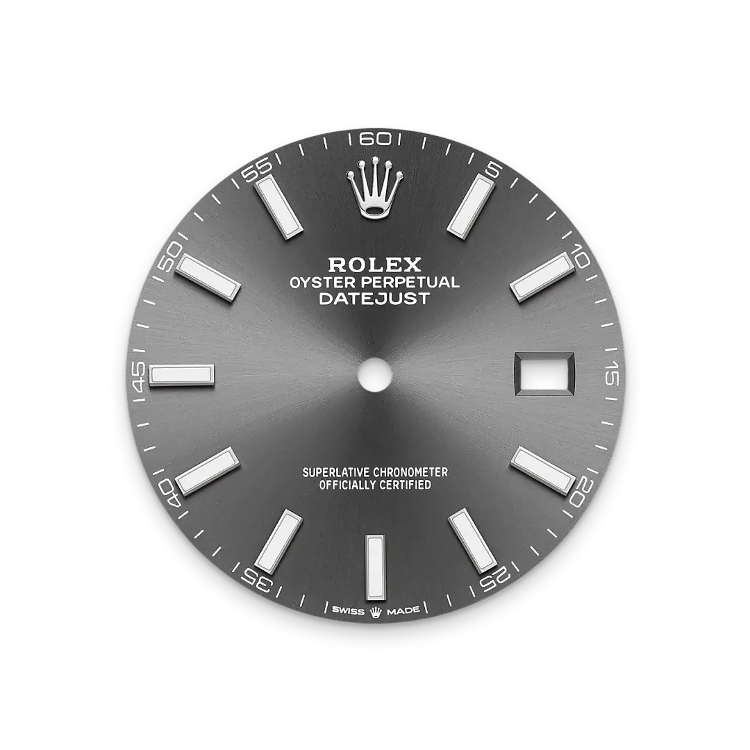 Rolex Datejust in White Rolesor - combination of Oystersteel and white gold, M126334-0014 - Chung Fatt Kee