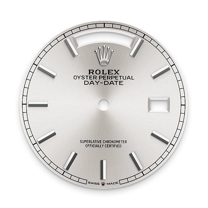 Rolex Day-Date in 18 ct white gold, M128239-0005 - Chung Fatt Kee