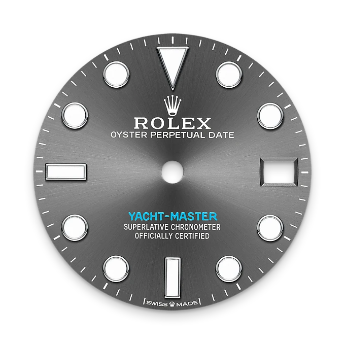Rolex Yacht-Master in Rolesium - combination of Oystersteel and platinum, M268622-0002 - Chung Fatt Kee