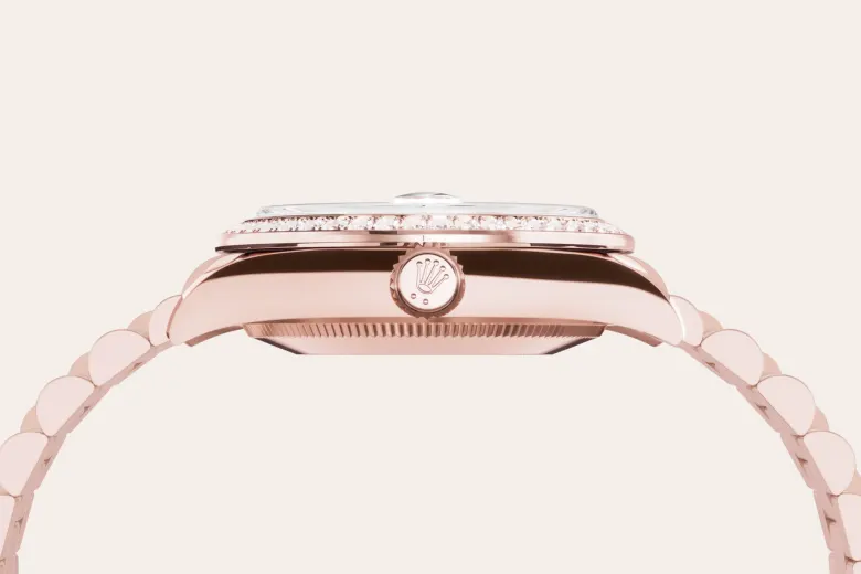 Rolex Datejust in 18 ct Everose gold, M278285RBR-0005 - Chung Fatt Kee