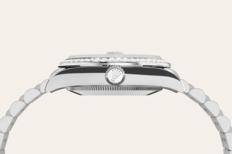 Rolex Datejust in White Rolesor - combination of Oystersteel and white gold, M278384RBR-0008 - Chung Fatt Kee