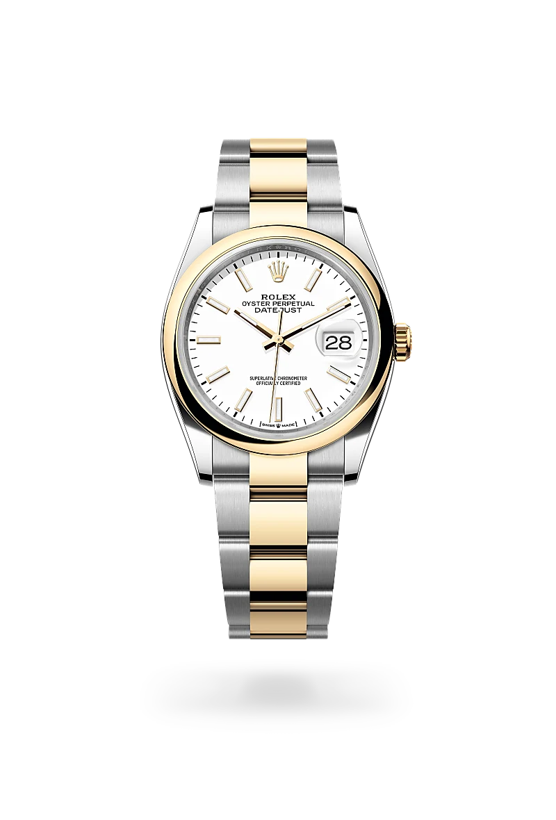 Rolex Datejust in Yellow Rolesor - combination of Oystersteel and yellow gold, M126203-0020 - Chung Fatt Kee