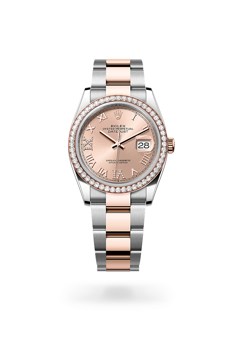 Rolex Datejust in Everose Rolesor - combination of Oystersteel and Everose gold, M126281RBR-0016 - Chung Fatt Kee