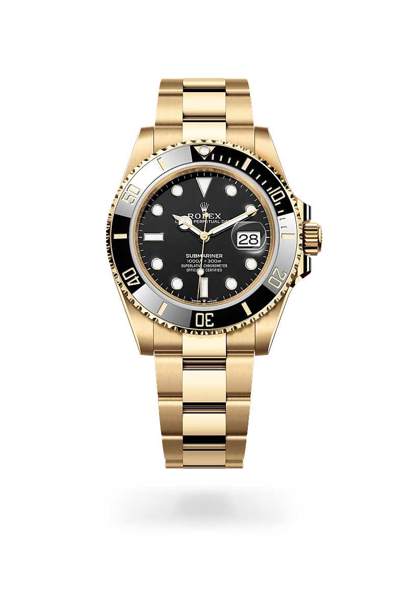 Rolex Submariner in 18 ct yellow gold, M126618LN-0002 - Chung Fatt Kee