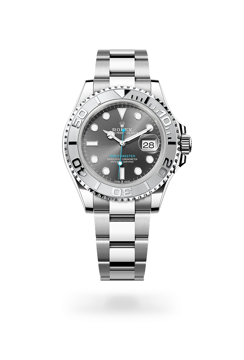 Rolex Yacht-Master in Rolesium - combination of Oystersteel and platinum, M126622-0001 - Chung Fatt Kee