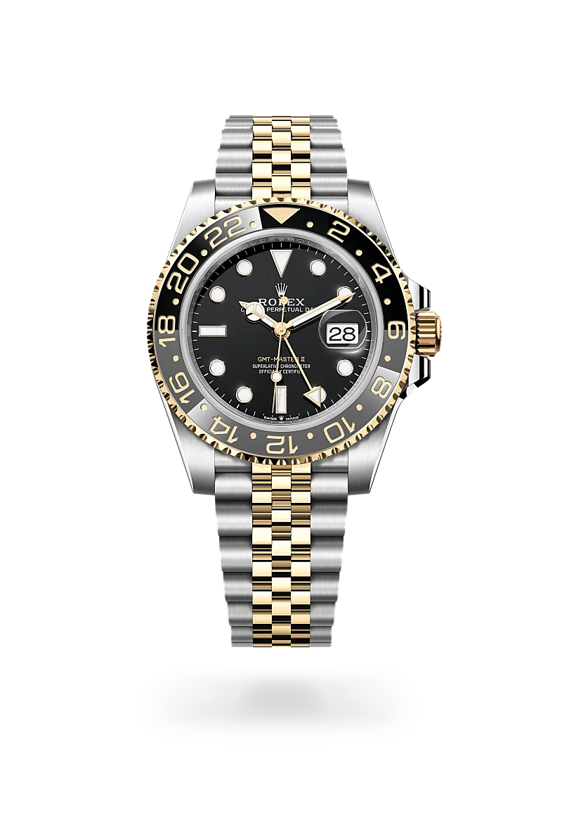Rolex GMT-Master II in Yellow Rolesor - combination of Oystersteel and yellow gold, M126713GRNR-0001 - Chung Fatt Kee