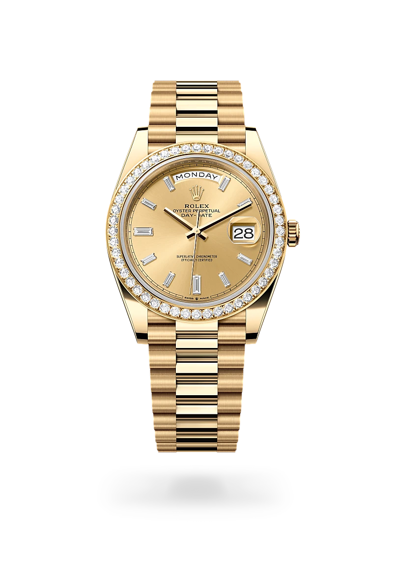 Rolex Day-Date in 18 ct yellow gold, M228348RBR-0002 - Chung Fatt Kee