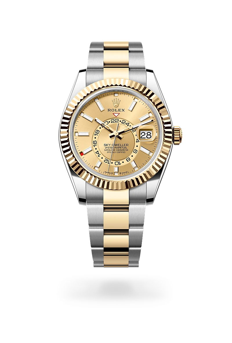 Rolex Sky-Dweller in Yellow Rolesor - combination of Oystersteel and yellow gold, M336933-0001 - Chung Fatt Kee