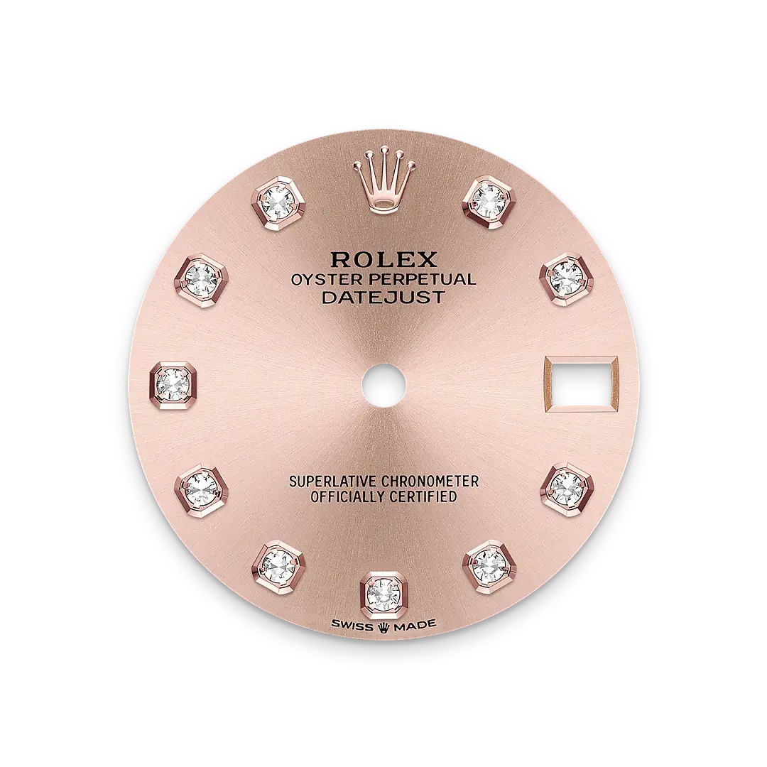 Rolex Datejust in Everose Rolesor - combination of Oystersteel and Everose gold, M278271-0024 - Chung Fatt Kee