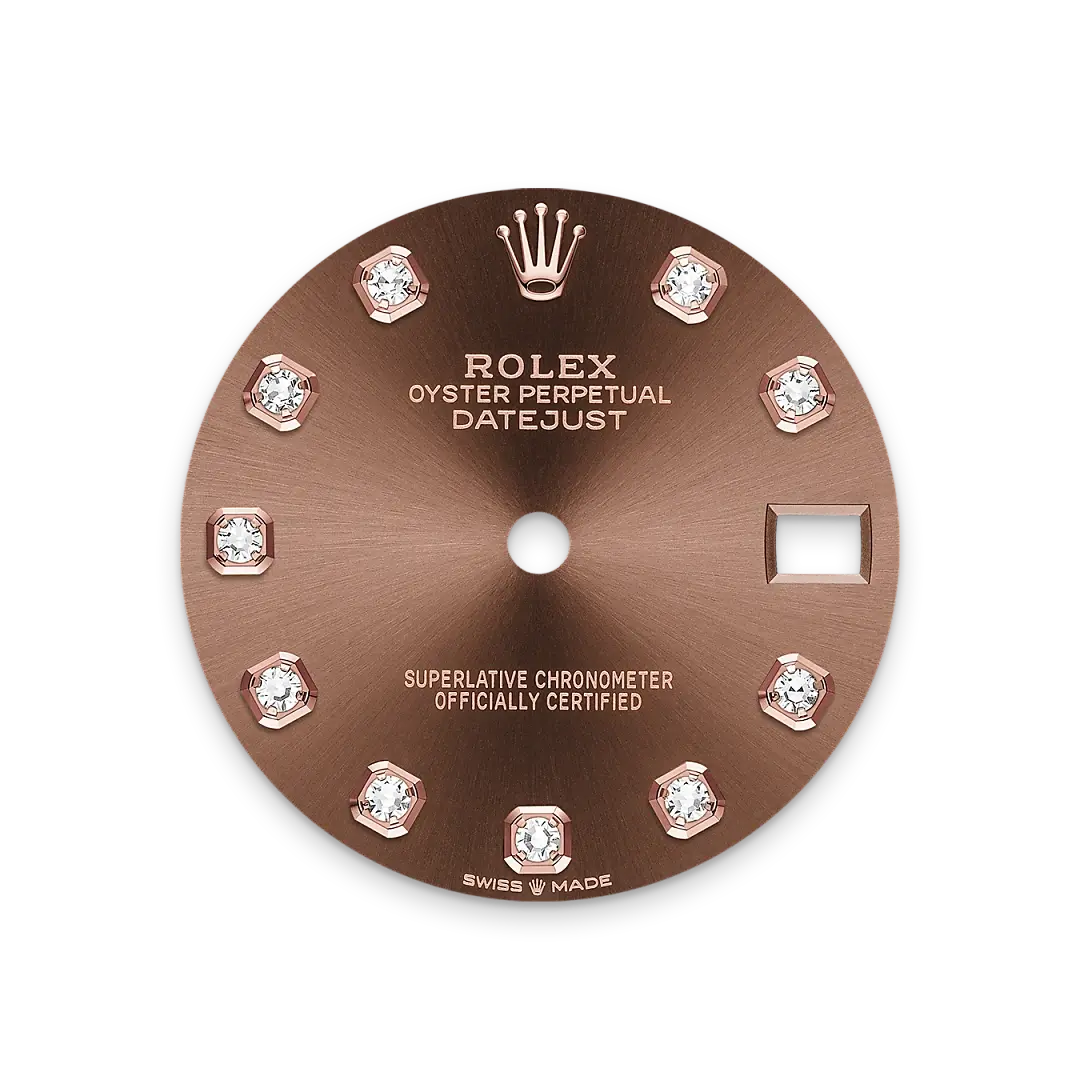 Rolex Datejust in Everose Rolesor - combination of Oystersteel and Everose gold, M278381RBR-0028 - Chung Fatt Kee