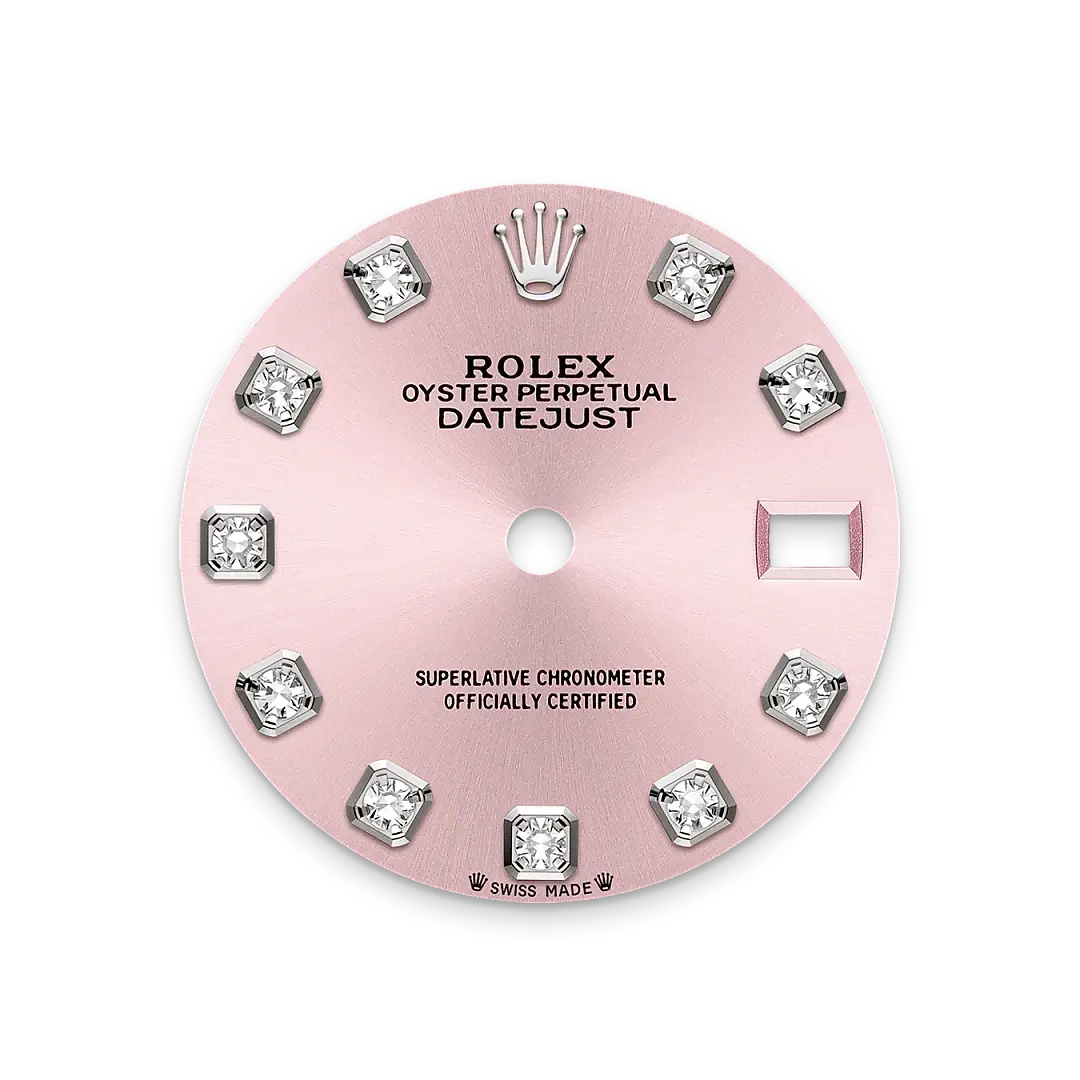 Rolex Lady-Datejust in White Rolesor - combination of Oystersteel and white gold, M279174-0003 - Chung Fatt Kee