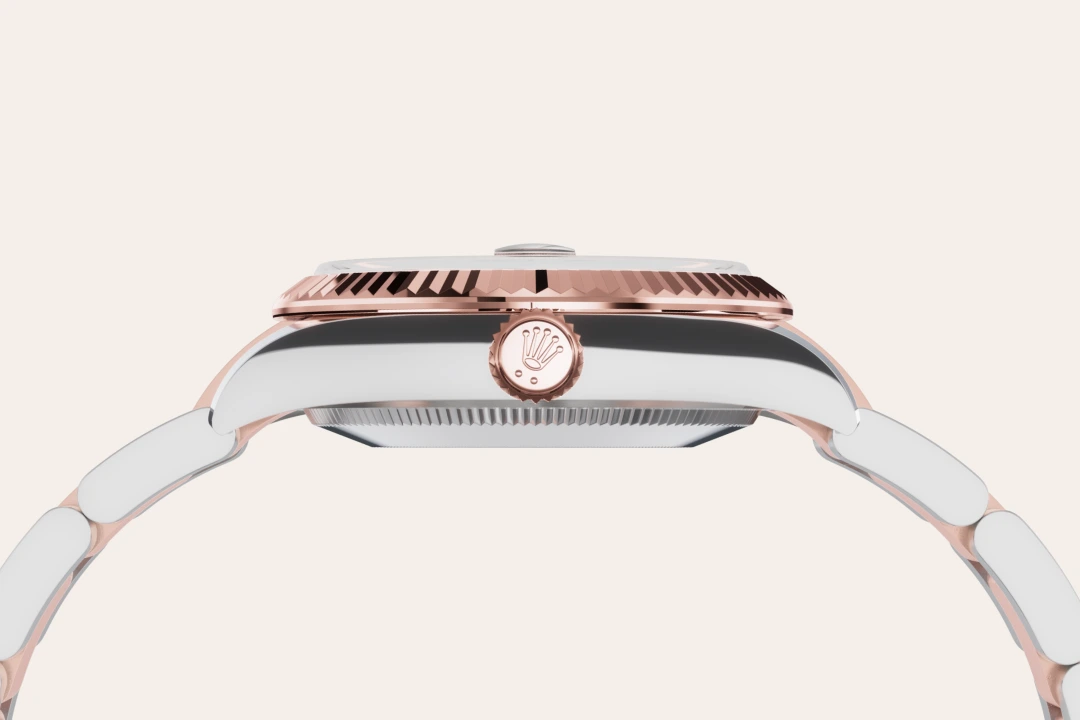 Rolex Datejust in Everose Rolesor - combination of Oystersteel and Everose gold, M278271-0029 - Chung Fatt Kee