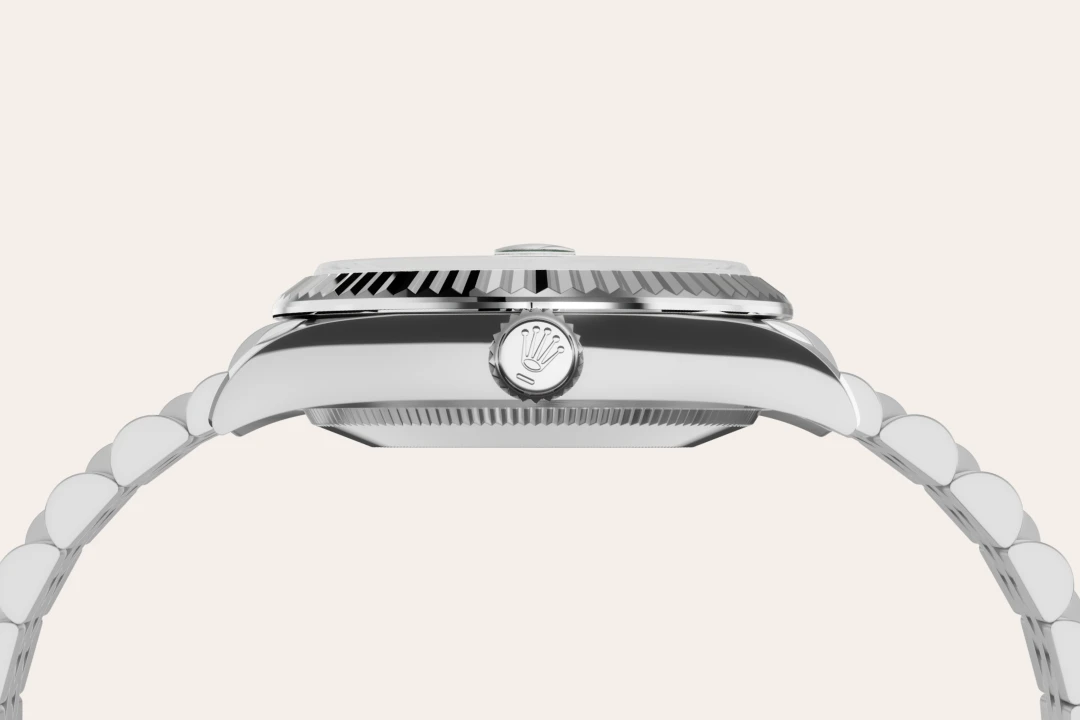Rolex Datejust in White Rolesor - combination of Oystersteel and white gold, M278274-0012 - Chung Fatt Kee