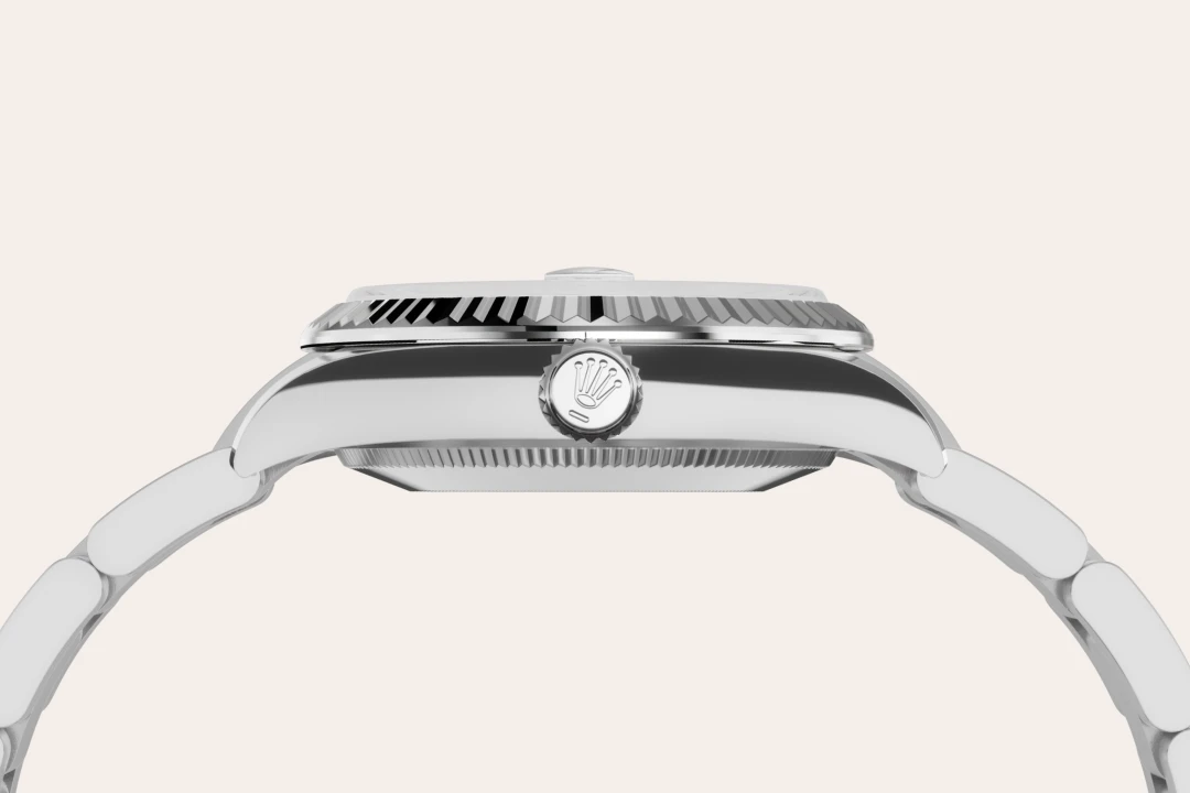 Rolex Datejust in White Rolesor - combination of Oystersteel and white gold, M278274-0025 - Chung Fatt Kee