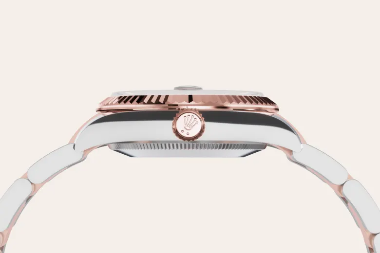Rolex Datejust in Everose Rolesor - combination of Oystersteel and Everose gold, M278271-0029 - Chung Fatt Kee