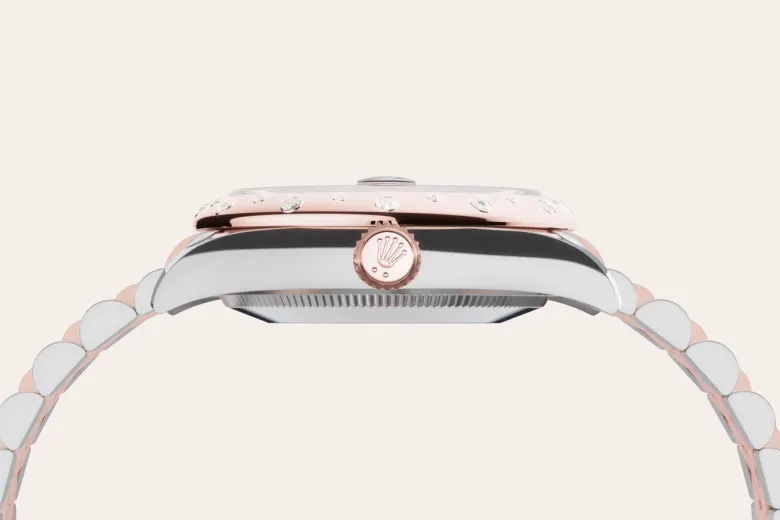 Rolex Datejust in Everose Rolesor - combination of Oystersteel and Everose gold, M278341RBR-0028 - Chung Fatt Kee