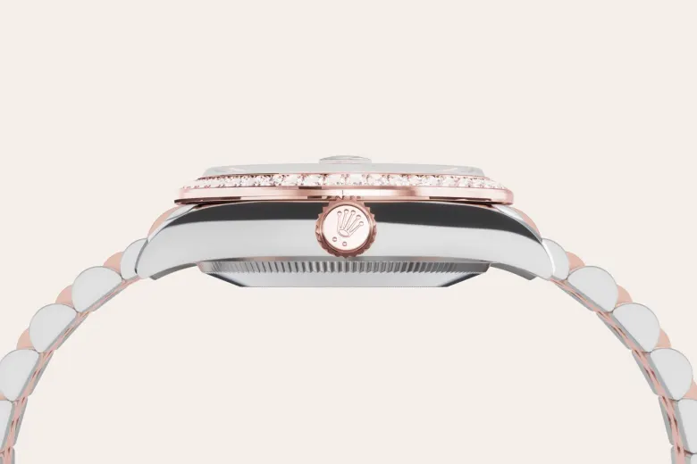 Rolex Datejust in Everose Rolesor - combination of Oystersteel and Everose gold, M278381RBR-0028 - Chung Fatt Kee