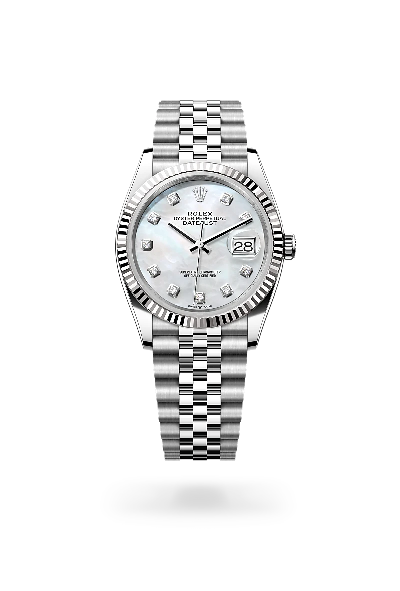 Rolex Datejust 36 White Rolesor, M126234-0019 - Chung Fatt Kee