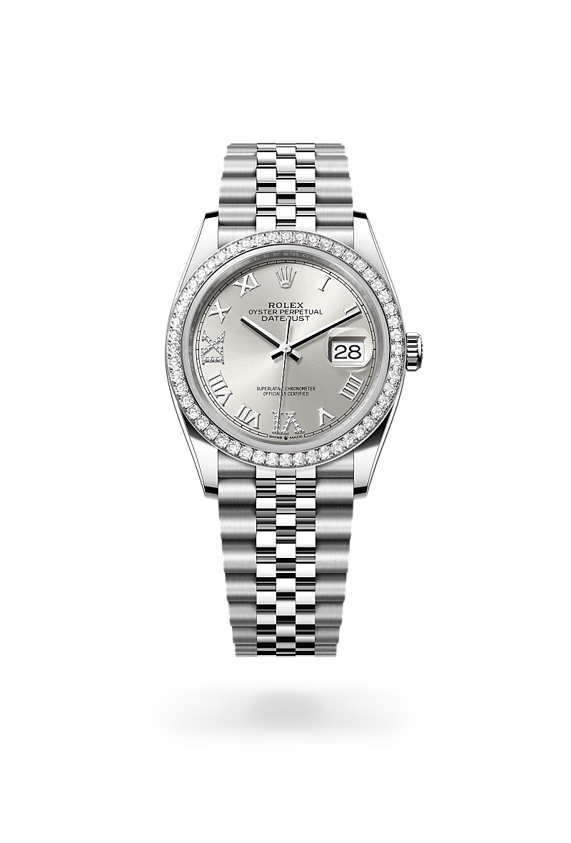 Rolex Datejust 36 White Rolesor, M126284RBR-0021 - Chung Fatt Kee