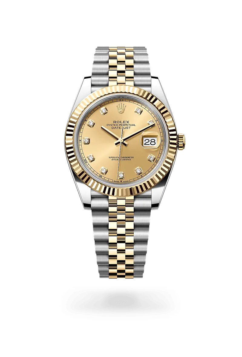 Rolex Datejust 41 Yellow Rolesor, M126333-0012 - Chung Fatt Kee