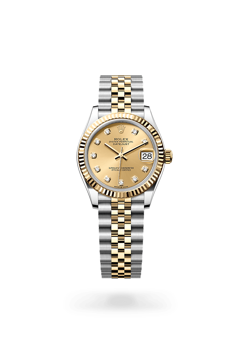 Rolex Datejust 31 Yellow Rolesor, M278273-0026 - Chung Fatt Kee